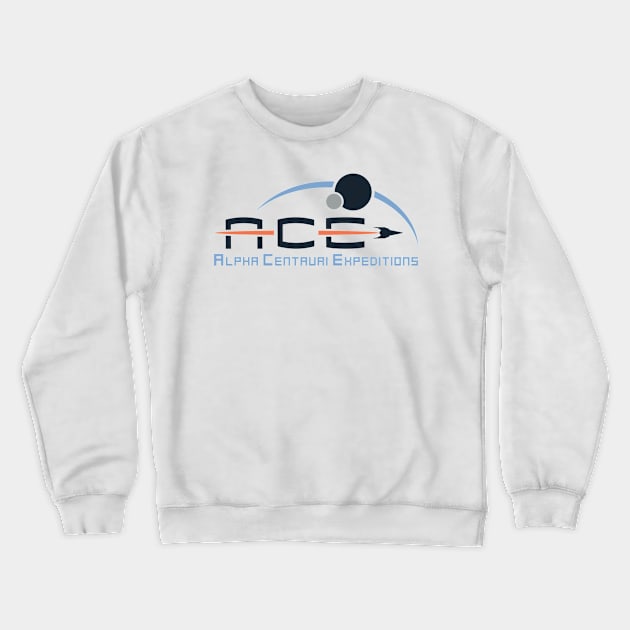 Alpha Centauri Expeditions Crewneck Sweatshirt by PoppedCultureTees